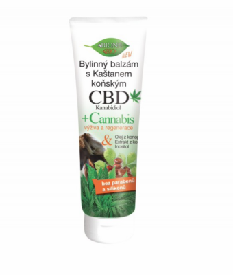 Konopny balsam z kasztanowca z CBD - 300ml