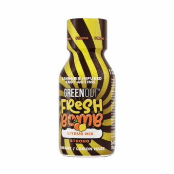Shot konopny Green Out® Fresh Bomb Citrus Mix, 100ml - Strong