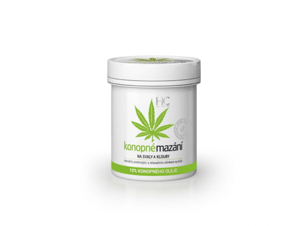 Maść konopna 10% oleju konopnego -  konopne mazani - 250 ml