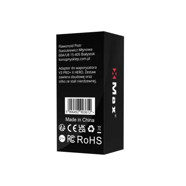 X-MAX V3 PRO+ X HERO - adapter do waporyzatora V3 PRO - obrazek 5