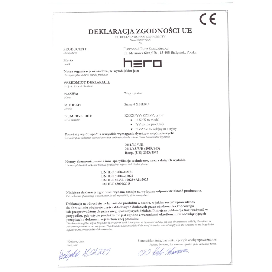 X-MAX Starry 4 x HERO - czarny - obrazek 10